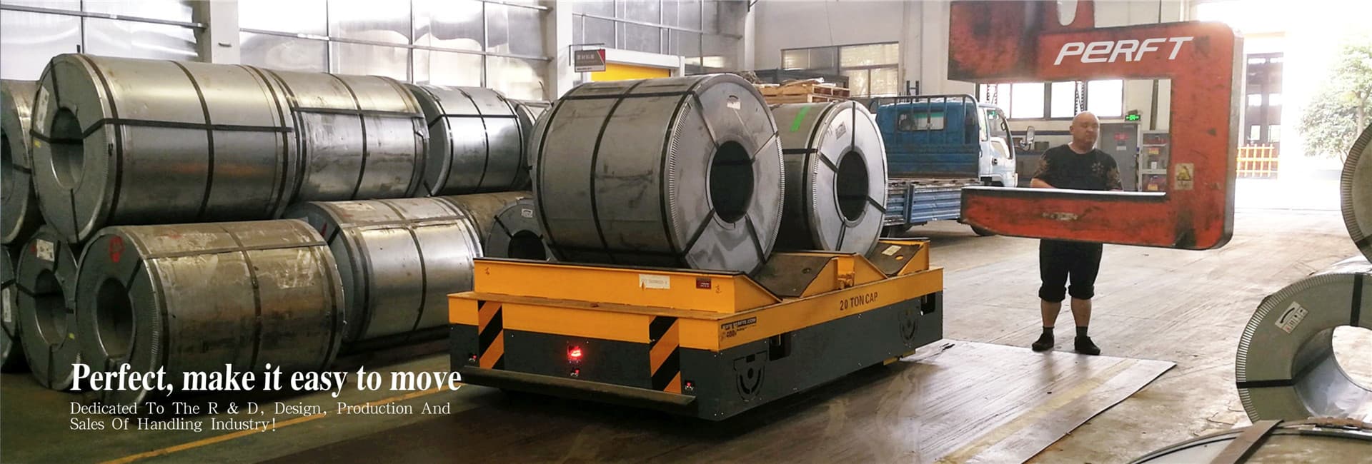 steerable transfer trolley price
